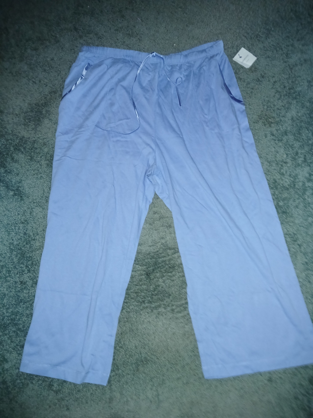 croft & barrow Lavender Blue Casual Lounge Pants Large